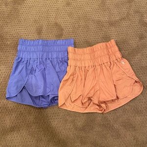 2 pairs of Free People The Way Home shorts